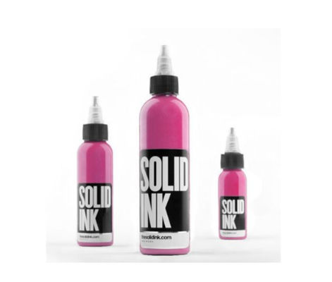 Fuchsia Micro Solid ink Natural Tattoo Permanent Makeup Pigment 30ML 60ML 120ML 260ML FDA Tattoo Ink