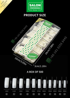 半分はフランスの釘の先端のABSプラスチックを切った