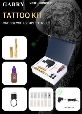 眉毛のための永久的な構造の入れ墨銃機械キット電気Microblading