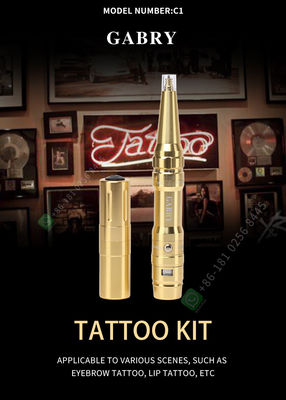 眉毛のための永久的な構造の入れ墨銃機械キット電気Microblading