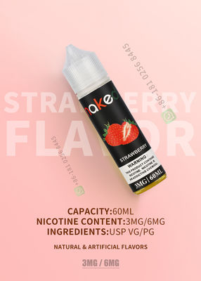 E液体Eジュースの純粋で、安全な良質のいちごの味のEタバコのVapingの液体60ml