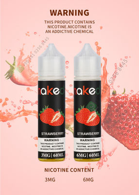 Vapeの液体のEタバコ オイルのいちごの好み5mg 6mgのニコチンMSDS