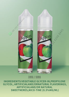 FCC 3mg 6mgのE液体VapeジュースのVapingの保存性液体の24か月の