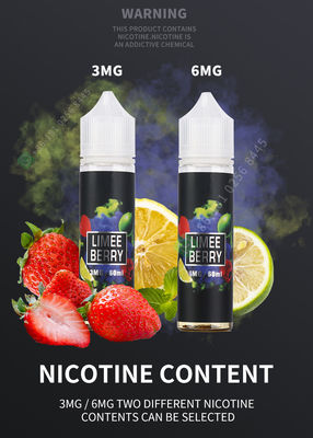 EのタバコのVapeのペンのためのOEM 60ml Vapeジュースのニコチンの塩
