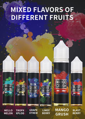 E- 液体Nicは3mgニコチンの強さの独特な味のVapeジュースに塩を加える