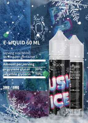 E - 有効期限3年のの液体ブームのVapeジュースのニコチンの強さ3mg 6mg 24mg