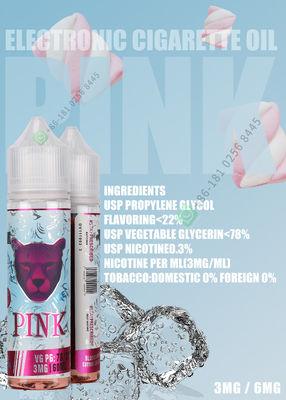 さまざまな原料が付いているタバコの味12mg Nicの塩のVapeジュース