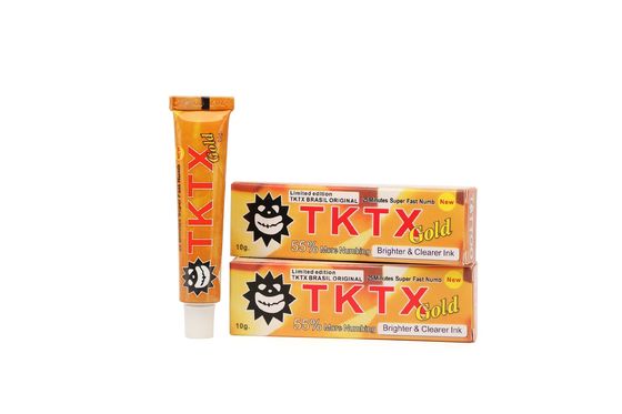 TKTX 75% 麻酔クリーム 痛みのないタトゥーと半永久的なメイクのための水性非油性麻酔クリーム