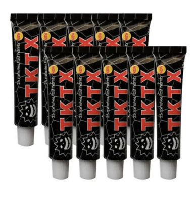 新バージョン TKTX タトゥー麻酔クリーム 使い捨てでないクリーム状 痛み緩和と麻酔用