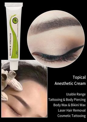 10g タトゥー麻痺クリーム 3-4時間 厚さ2-3mmの無痛性50~60分適用
