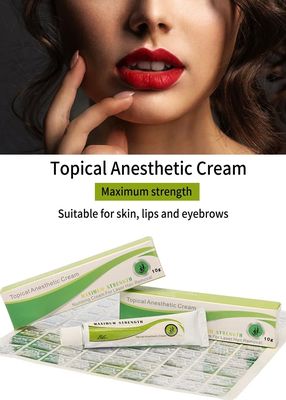 10g タトゥー麻痺クリーム 3-4時間 厚さ2-3mmの無痛性50~60分適用