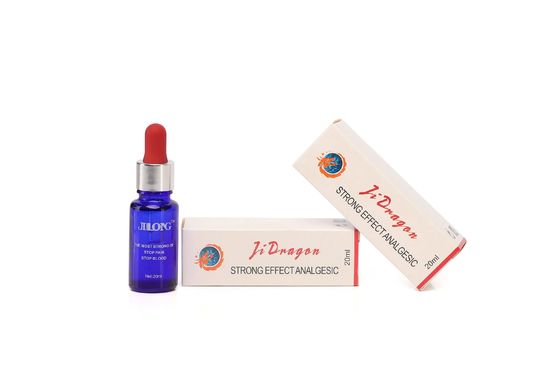 Jilong 迅速作用型タトゥー麻酔液 20ml/ボトル 痛みを軽減 出血を止め アレルギーを予防