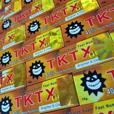 Tktx タトゥー麻痺クリーム タトゥー麻酔用油膏 Tktx 身体タトゥーのための迅速作用の強力な麻痺クリーム