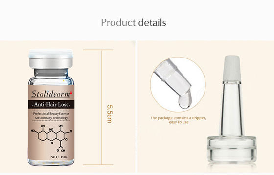 10ml反毛損失の血清の植物の原料の自然な毛の成長の血清Microneedling