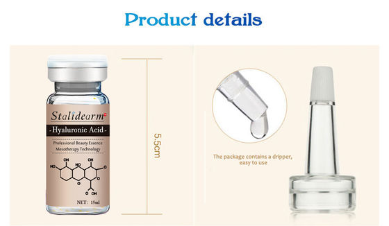 Hyaluronic酸のMeso血清のMicroneedlingの自然な顔の明るくなる血清