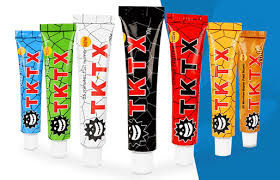 永久的な構造TKTXの入れ墨の感覚をなくするクリーム色の元のリドカイン黄色い10g