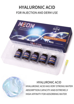 5ml Hyaluronic酸の注入の反老化を緩和するMeso療法の血清の皮を白くすること