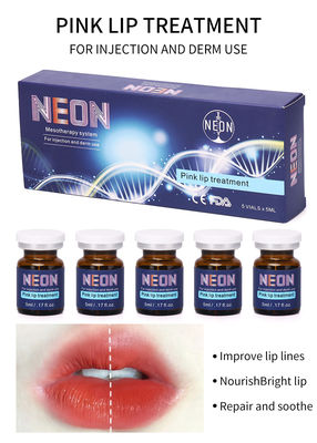 ピンクの唇の処置の血清のMesotherapyの唇修理血清の注入0.17 fl oz