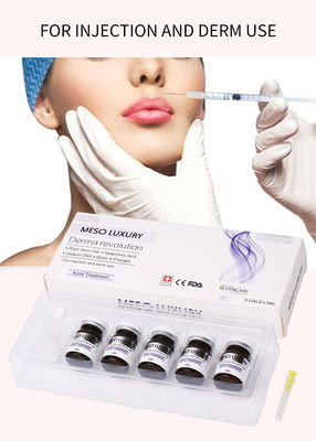 贅沢な青年血清の注入のMesotherapyの赤い点はアクネの注入の処置の皮を剥ぐ