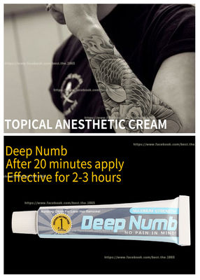 deep numb 10g stop faster pain cream