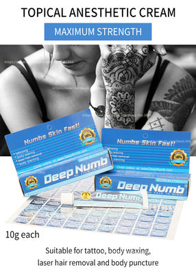 deep numb 10g stop faster pain cream