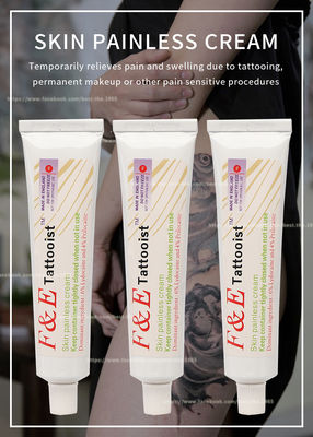 30G 3時間持続する麻酔の麻痺するクリーム/F&EのTattooistの皮の痛みのないクリーム