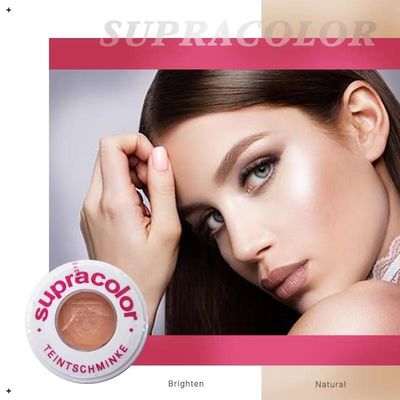20の色のKryolan Supracolor防水オイル制御化粧品は外皮のために緩む