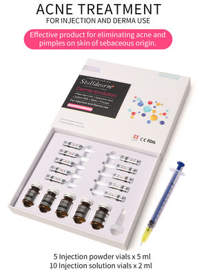 副作用を養わないStalidearmのアクネの処置の注入の血清Mesotherapy