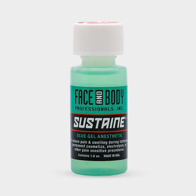 1.2OZ反アレルギーの感覚をなくするリドカインのSustaineの青いゲルの麻酔の入れ墨