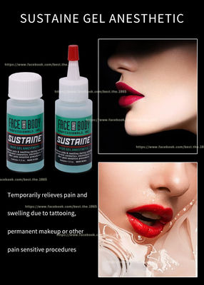 Original Sustaine Numbing Gel Stable Green Anti Allergy Blue Gel Tattoo Anesthetic Gel