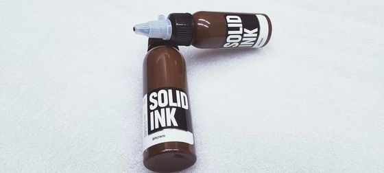 自然な色の永久的な構造の顔料30ML 60MLの固体インクTatttooインク