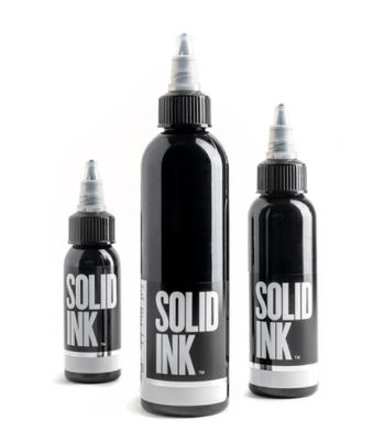 永久的な構造のための無光沢の黒い固体インク入れ墨インクより速い着色30ML 60ML