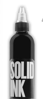 永久的な構造のための無光沢の黒い固体インク入れ墨インクより速い着色30ML 60ML