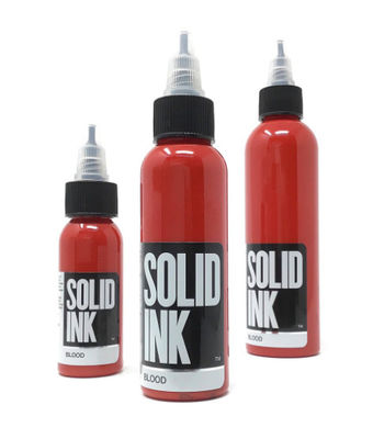 マイクロ赤い入れ墨インク永久的な構造の顔料60ML 120ML 260MLの自然な見ること