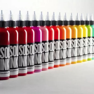 Fuchsia Micro Solid ink Natural Tattoo Permanent Makeup Pigment 30ML 60ML 120ML 260ML FDA Tattoo Ink