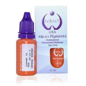 30色のBiotouchの純粋な顔料の永久的な構造の化粧品の入れ墨インク15ml