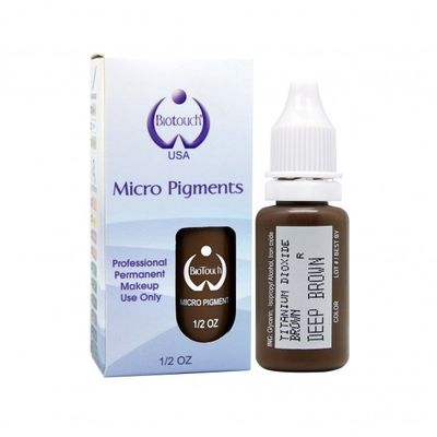 30色のBiotouchの純粋な顔料の永久的な構造の化粧品の入れ墨インク15ml