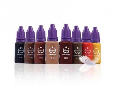 30色のBiotouchの純粋な顔料の永久的な構造の化粧品の入れ墨インク15ml