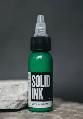 30ML 60ML Airbrush Solid Ink Tattoo Ink Medium Green Pure Plant Materials