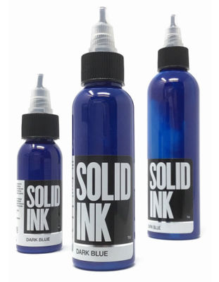 濃紺の固体インク入れ墨インク30ML 60ML 120ML有機性顔料