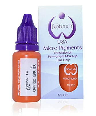 Biotouch MicrGel polishgmentのオレンジ顔料色のMicrGel polishgmentationを影で覆う永久的な構造のMicrobladingの供給の眉毛