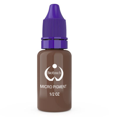 Biotouchのマイクロ顔料のブラウニーの顔料色のMicrGel polishgmentationを影で覆う永久的な構造のMicrobladingの供給の眉毛