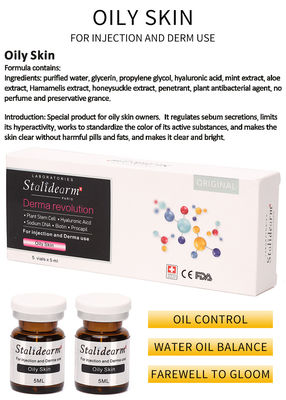 油性皮5ml/Bottleの安全でよい効果の本質のための注入の血清はStalidearmの元のブランドを置いた