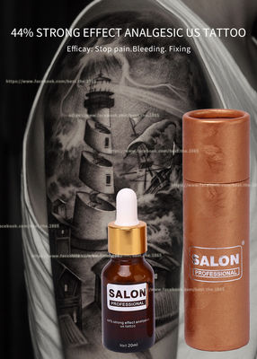 SALON Tattoo Anesthetic Solution 20ml Anti Swell Painless Tattoo Cream