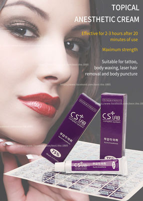 Eyebrow Tattoo Numb Anesthetic Cream 10g Stop Pain Cream CSLab 75% Permanent Makeup Licocaine Cream