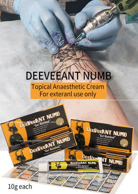 Anti Allergic Numbing Anesthetic Cream 10g Deeveeant Lidocaine Numbing Cream 10g Hongkong