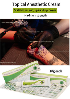 Skin Tattoo Numb Anesthetic Cream 10g For Body Wax