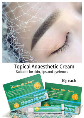TKTX Deep Numb Anesthetic Lidocaine Tattoo Cream 10g Stop Pain Apply 20 Mins Effect Lasting For 3 Hours