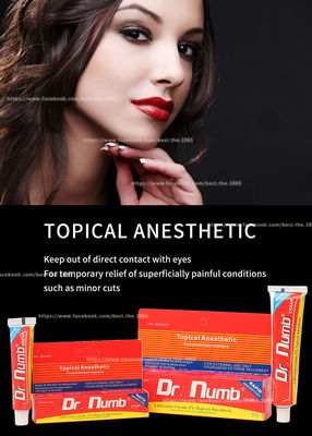 Non Oily Numb Anesthetic Cream Dr Numb 30g Lidocaine Cream For Lip Eyebrow Tattoo Laser Hair Removal