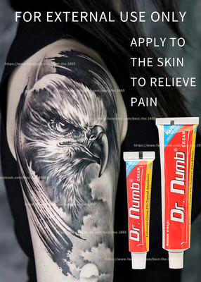 Permanent Makeup Dr Numb Lidocaine Cream 10g Tattoo Stop Pain TGel polishcal Numbing Cream
